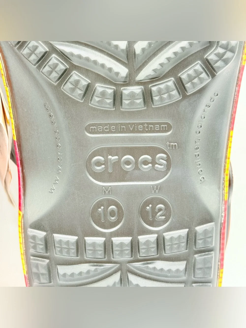 Crocs Harry Potter Gryffindor Classic Clog M10 W12 Black 210553-90H Unisex NWT